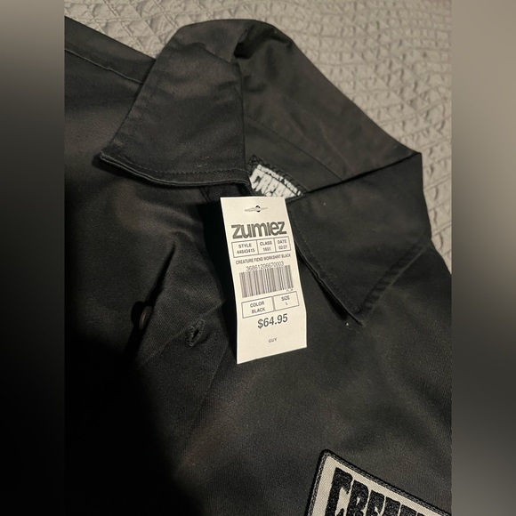 Creature fiend button up work shirt - Picture 4 of 4